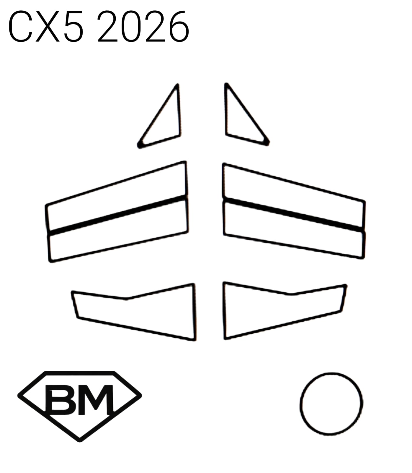 Postes PPF + tapa de gasolina para Mazda CX-5 2026
