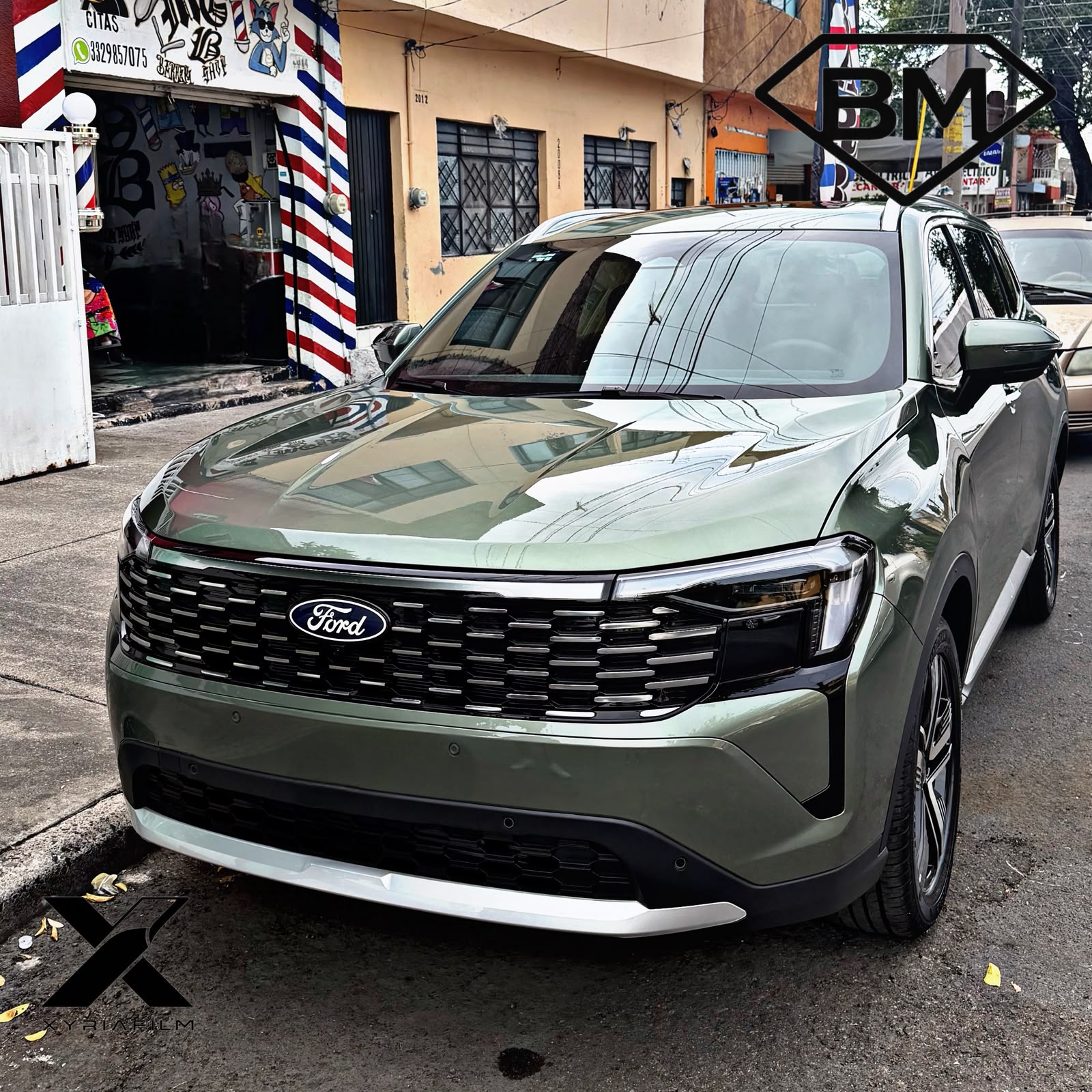 Ford Territory 2027 con PPF cobertura total instalado en 72 horas, film autocurable con vida útil de 10 años y garantía por escrito
