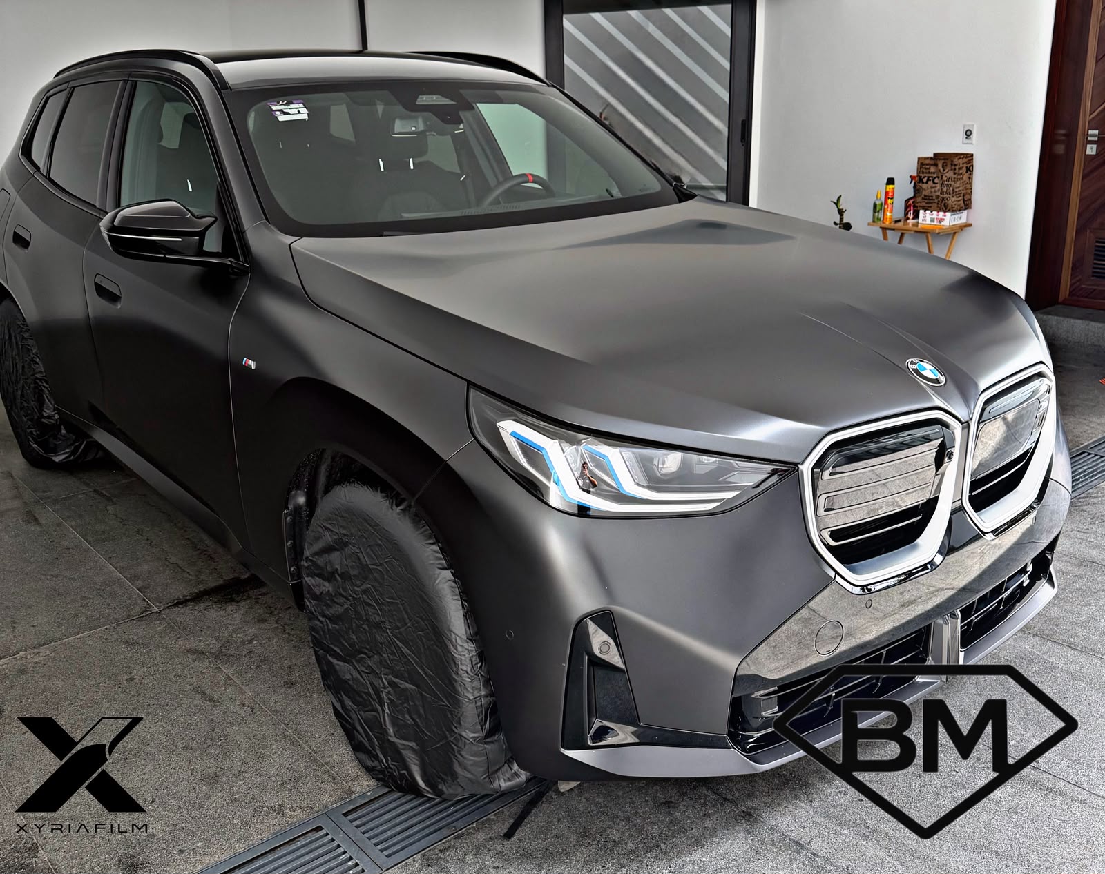 BMW X3 M50 con cobertura total film mate XyriaFilm en Guadalajara