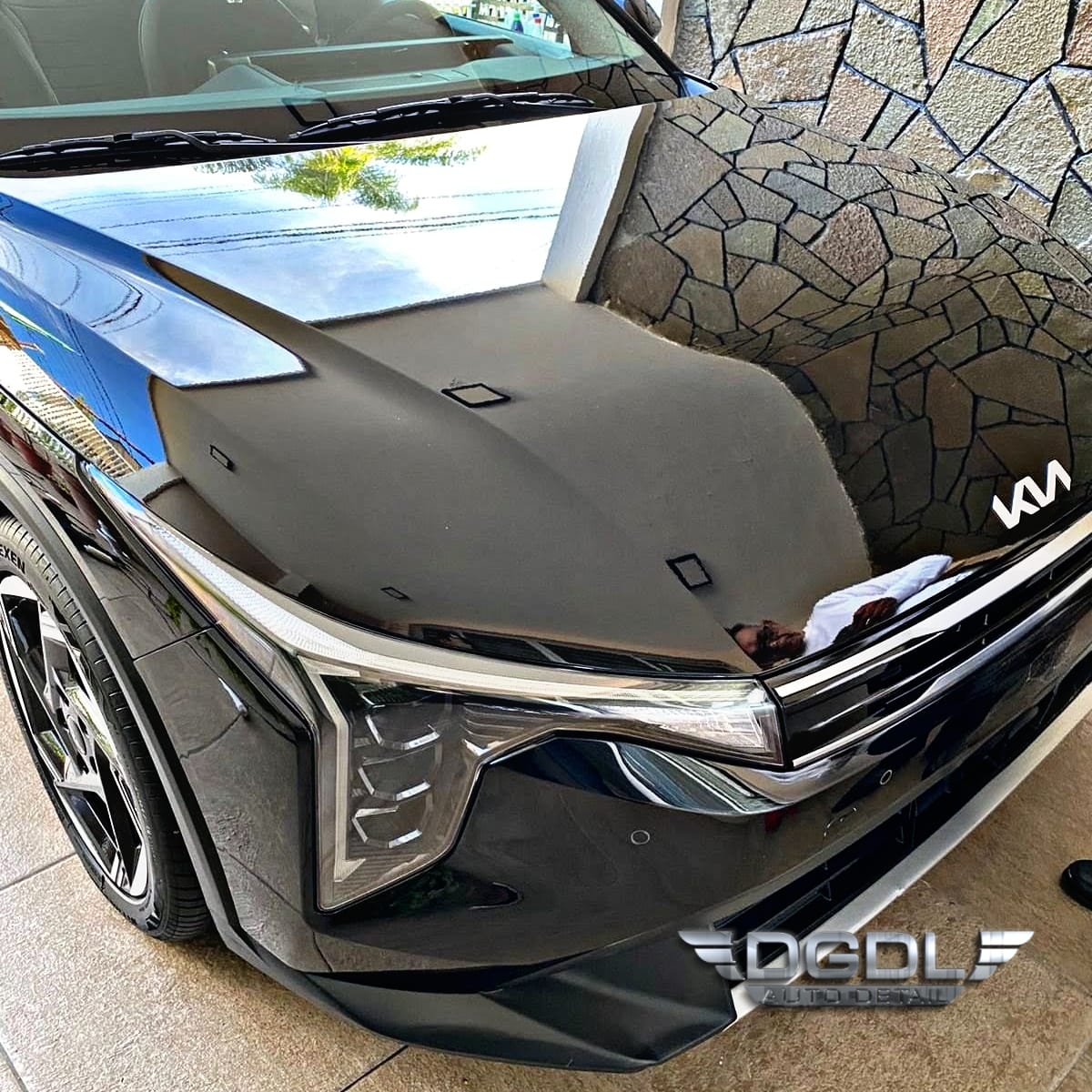 PPF en cofre Kia Sportage instalación