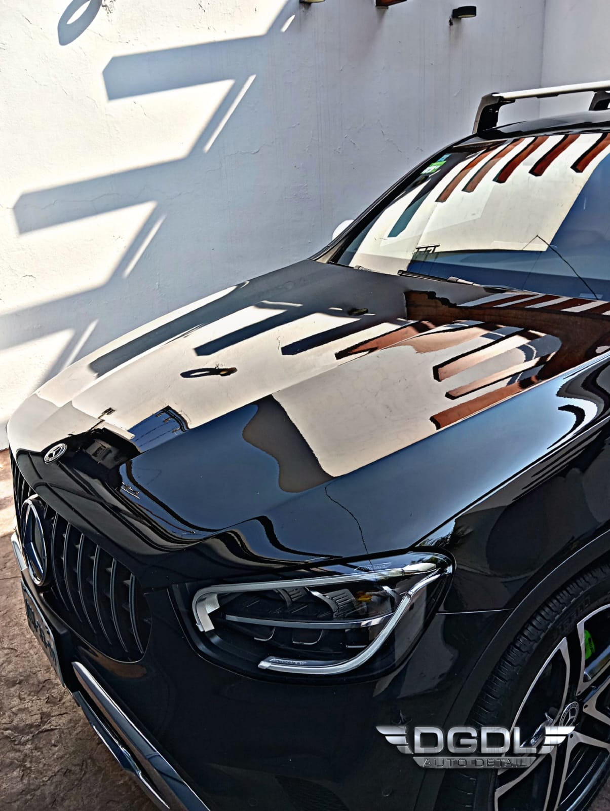 Detallado Mercedes-Benz GLE cofre espejo